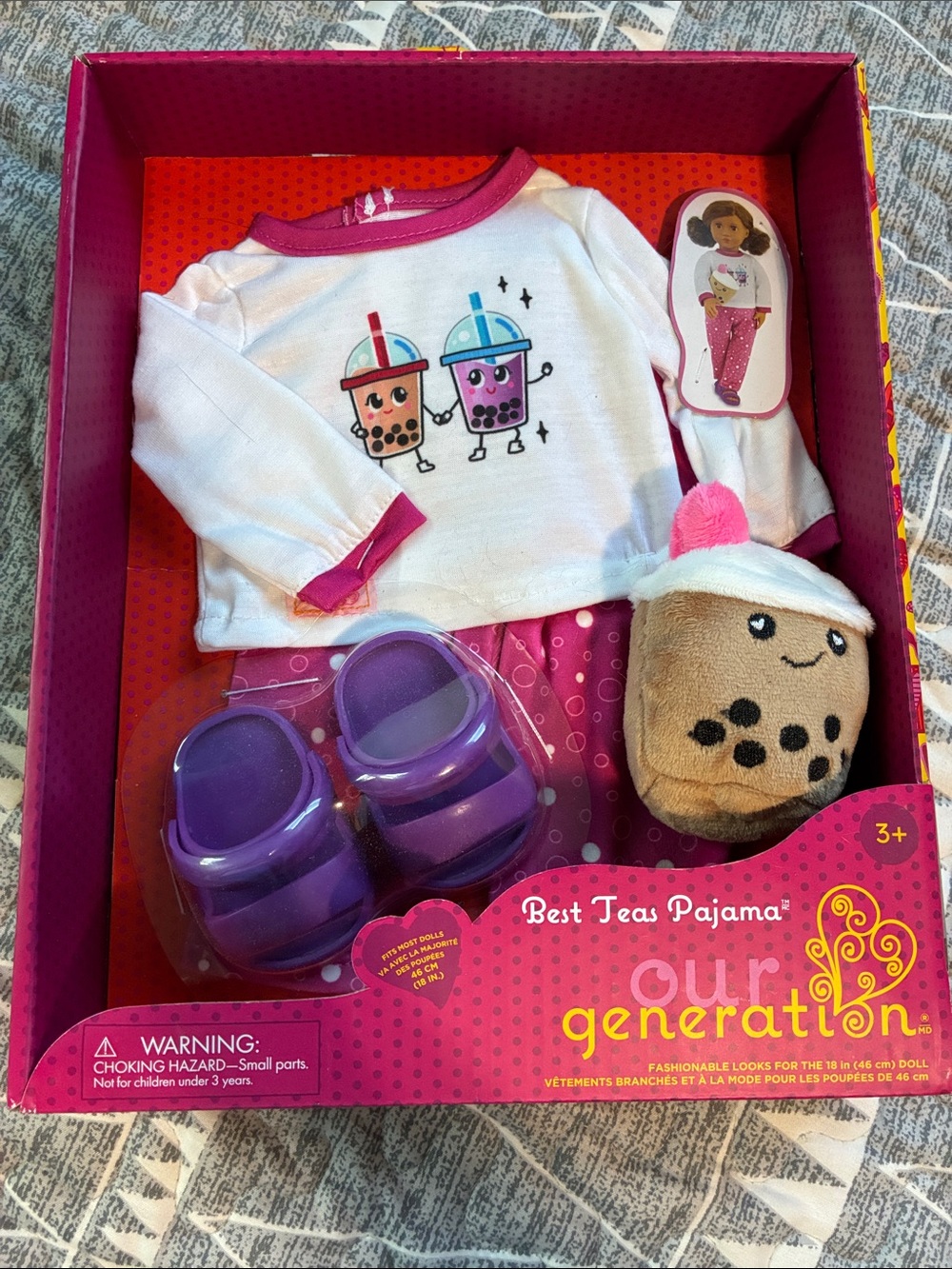 Our generation best Teas Pajama Set for Dolls